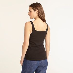 J Crew Perfect Fit Shelf Bra Tank Top